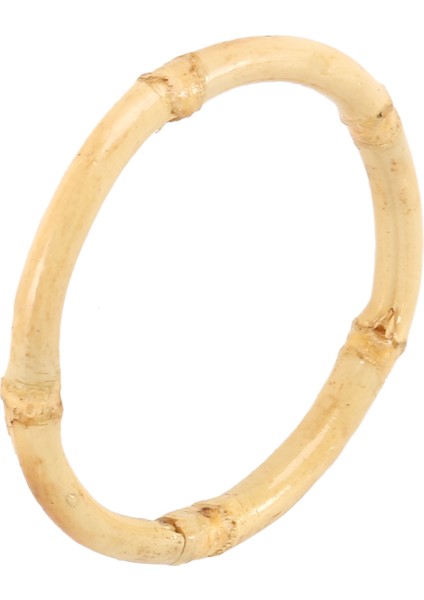 El Yapımı Bambu Peçete Yüzüğü Doğal Rustik Peçete Tutucular Doğal Peçete Tutucu Halkalar Masa Süslemeleri, 6 Set (Yurt Dışından) indirimleri