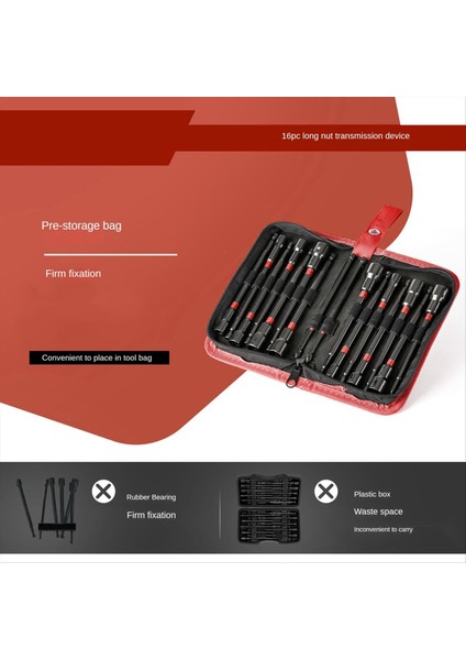 Manyetik Somun Sürücüsü 6 Inche Lider Somun Sürücüsü Lider Somun Drive Cihaz (16 Adet) (Yurt Dışından) modelleri