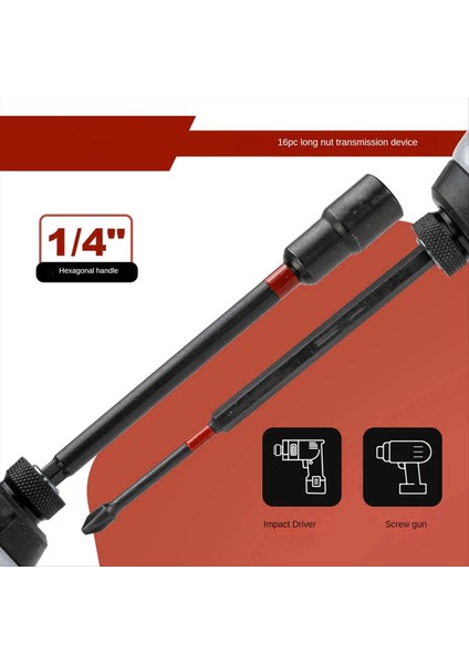 Manyetik Somun Sürücüsü 6 Inche Lider Somun Sürücüsü Lider Somun Drive Cihaz (16 Adet) (Yurt Dışından) indirimleri