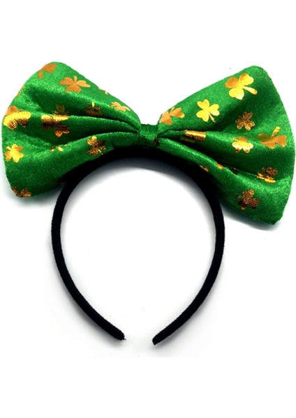 St. Patrick&#39;s Day Kostüm Aksesuarları Set Yay Knot Saç Bandı Çorap Küpe Parti Atmosfer Dekor Malzemeleri Için Cosplay (Yurt Dışından) modelleri