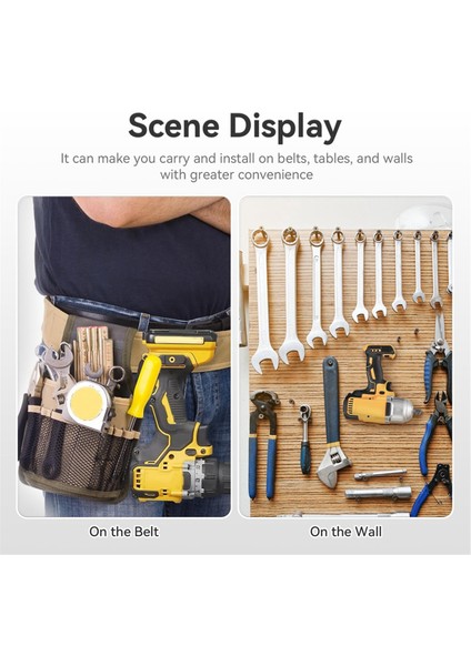 16PCS 304 Paslanmaz Çelik Matkap Klipsleri N268241 Için Vidalı Alet Kancaları 20V Elektrikli El Aletleri DCD980 DCD980L2 DCD985 (Yurt Dışından) fırsatları