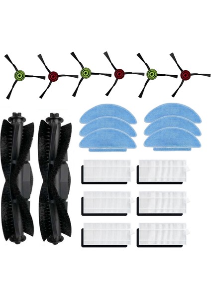 Lubuelu SG60 SL60 SL60D SL61 Için 20 Pcs/honiture Q6 Se/tikom L900 Süpürme Robot Temizlik Parçaları Değiştirme (Yurt Dışından) modelleri