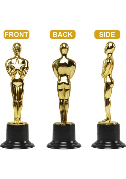 24 Paket Plastik Altın Yıldız Ödülü Kupaları Parti Favorları, Okul Ödülü, Oyun Ödülü, Parti Ödülü (Yurt Dışından) modelleri