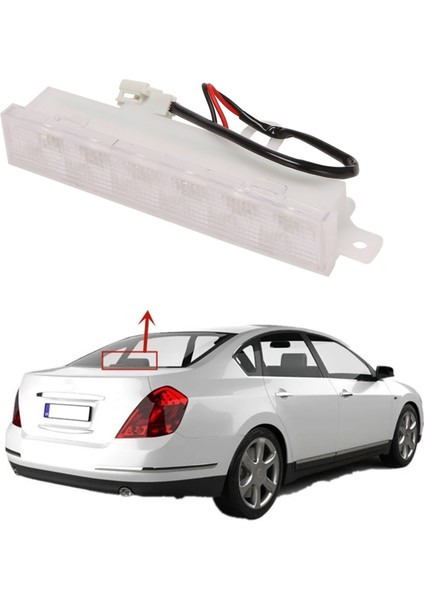 Araba Arka Yüksek Pozisyon Fren Lambası Fren Nissan Tana Için Maksima Cefiro J31 2003-2007 26590-9Y00A (Yurt Dışından) modelleri