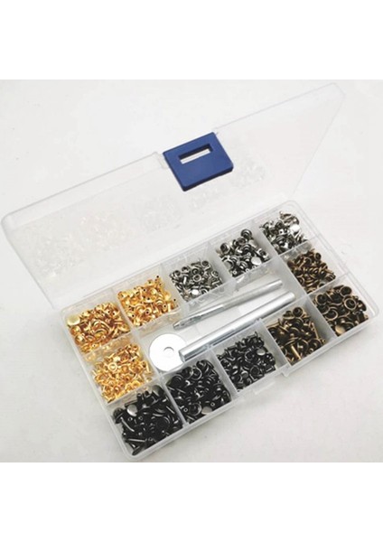 240PCS/SET Deri Perçinler 4pcs ile Çift Kapak Perçin Deri Ceket Kot Pantolon Için Sabitleme Aletleri (Yurt Dışından) modelleri