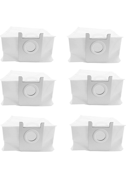 6pcs Toz Torbası Hepa Filtre Xclea ​​H30 / H40 / Plus QYSDJ01 Robot Vakum Süper (Yurt Dışından)
