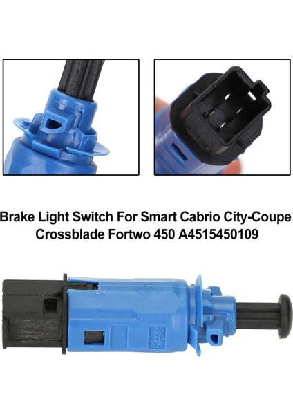 Akıllı Fortwo Için Fren Işığı Anahtarı 450 451 A4515450209 4525450009 4515450209 Araba Otomobil Aksesuarları (Yurt Dışından) modelleri