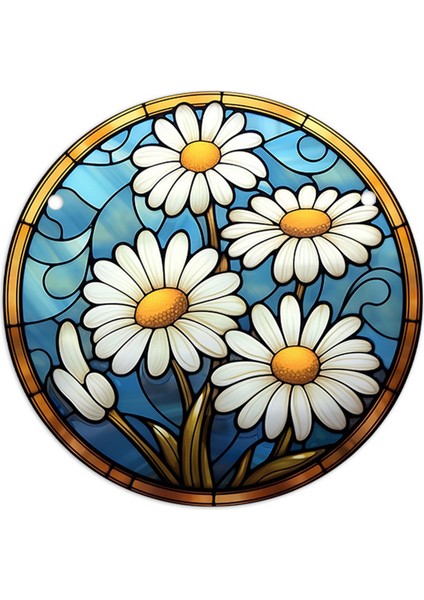 4pcs Akrilik Disk Kolye ile Zincir Avrupa Retro Kolye Renkli Çiçek Kadın Kolye Aksesuarları YK288 (Yurt Dışından) indirimleri