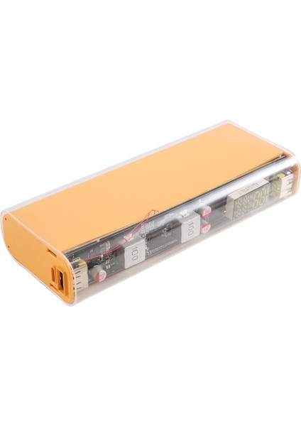 Dıy Güç Bankası Kılıfı 100W USB Tip C Iki Yönlü Hızlı Şarj Kurulu Powerbank Kılıf Takım 18650/21700 Pil Kılıfı Sarı (Yurt Dışından) fiyatları