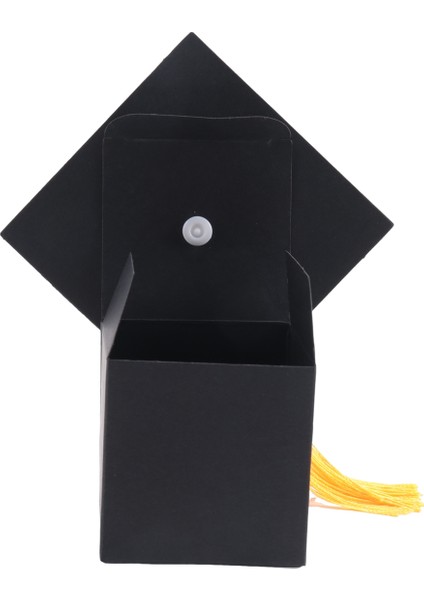 25PCS Diy Kağıt Mezuniyet Kapağı Şekilli Hediye Kutusu Şeker Çikolata Kutusu Mezuniyet Parti Için Lehine Cap Lisans Şapkası Düğün Şeker Kutusu Hediye Siyah (Yurt Dışından) fiyatları
