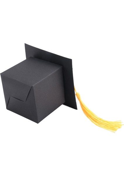 25PCS Diy Kağıt Mezuniyet Kapağı Şekilli Hediye Kutusu Şeker Çikolata Kutusu Mezuniyet Parti Için Lehine Cap Lisans Şapkası Düğün Şeker Kutusu Hediye Siyah (Yurt Dışından) fırsatları