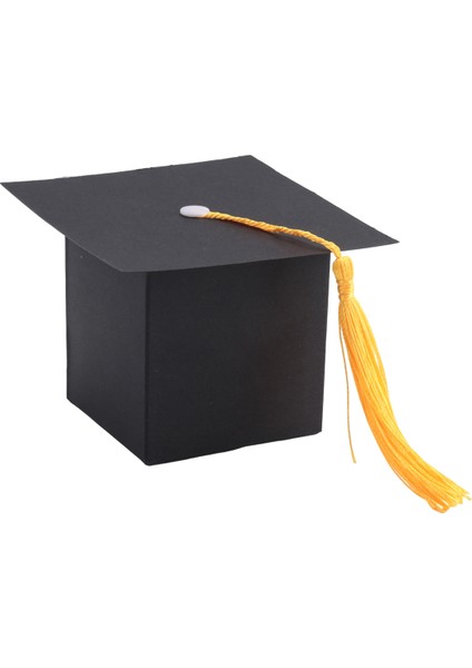 25PCS Diy Kağıt Mezuniyet Kapağı Şekilli Hediye Kutusu Şeker Çikolata Kutusu Mezuniyet Parti Için Lehine Cap Lisans Şapkası Düğün Şeker Kutusu Hediye Siyah (Yurt Dışından) indirimleri