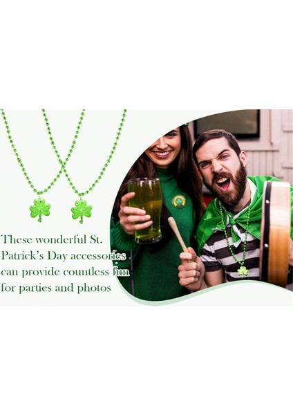 St. Patrick&#39;s Day Kostüm Aksesuarları Kadınlar Için Set Shamrock Socks Eldiven Gözlükleri Çıkartmalar Parti Dekorasyonu Için Cosplay (Yurt Dışından) modelleri