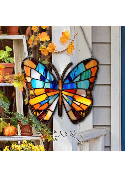 Ispanyol Ay Kolye Lekeli Akrilik Pencere Asılı, Kelebek Duvar Dekoru Için Kelebek Duvar Dekoru Ev Taşıma Hediyesi S B (Yurt Dışından) fiyatları