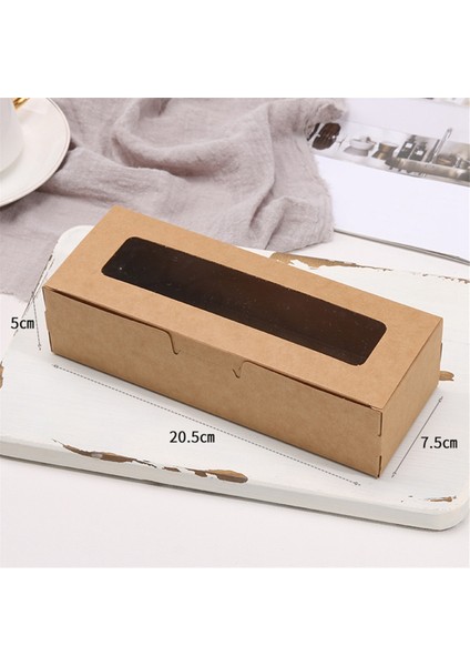 25 Adet Makarna Kutuları Açık Ekran Penceresi ile Macarons Container Veya Ambalaj Kutusu Kiti Çikolata Tatlıları Için Kek B B (Yurt Dışından) fırsatları