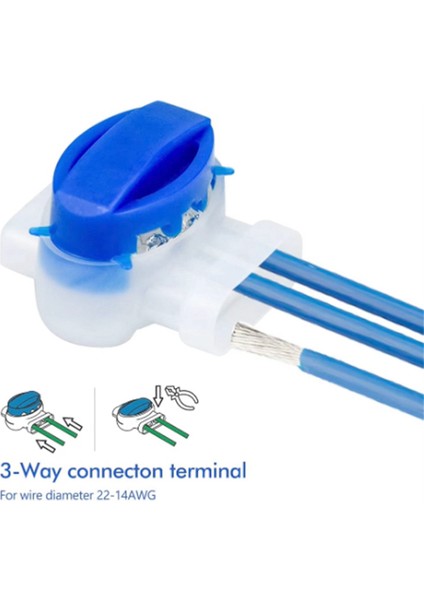 Robotik Çim Biçme Makinesi Konektörleri 3 Pin 314 Kablo Bağlantısı Gardena/husqvarna/worx 40 Pcs Için Terminal Teli Konektörleri (Yurt Dışından) fırsatları
