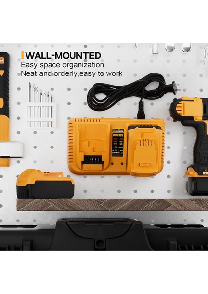 Dewalt 20V Maks Pil Şarj Cihazı Için Yedek Pil Şarj Cihazı, Dewalt 12V/20V Li-Ion Pil Us-Plug Için Uyumlu (Yurt Dışından) fırsatları