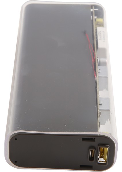 Dıy Güç Bankası Kılıfı 100W USB Tip C Iki Yönlü Hızlı Şarj Kurulu Powerbank Kılıf Takım 18650/21700 Pil Kılıfı Gri (Yurt Dışından) indirimleri