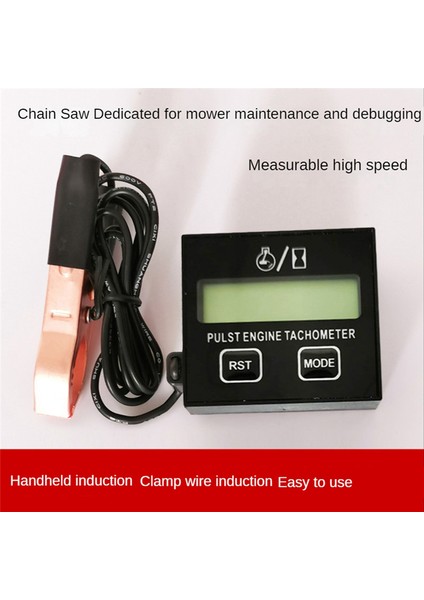 Dijital Benzinli Motor Takometresi Zincir Testere Motor Çim Makinesi Için Düzenlenebilir Endüktif Temas Takometresi (Yurt Dışından) modelleri