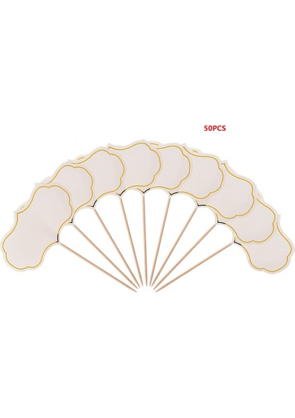 50PCS Kara Tahta Kek Toppers Charcuterie Tahta Büfe Etiketleri Gıda Etiketi Boş Kürdan Bayrağı Meze Işaretleri B (Yurt Dışından) fiyatları