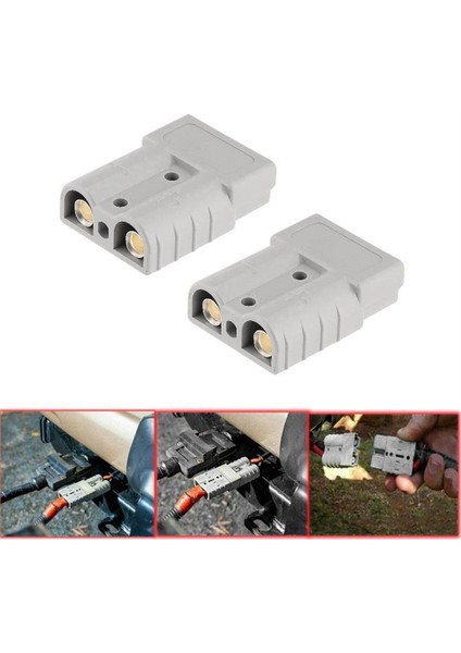 10PCS Anderson Tarzı Fiş Konektörü 120A Anderson Tutamaç Forklift Pil Şarjı Hızlı Konektörler Kiti Kırmızı (Yurt Dışından) indirimleri