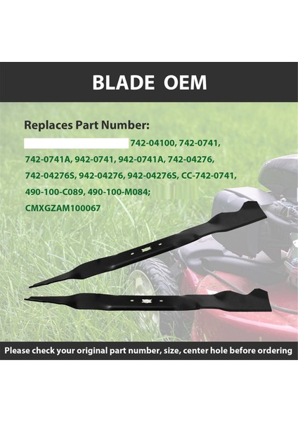 942-0741A Çim Biçme Makinesi Malçlama Bıçağı Troy Bilt TB280ES Craftsman Için 742-0741&#39;I Değiştirin 247 Serisi Push MOWER-21INCH Güverte (Yurt Dışından) indirimleri