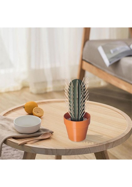 Kaktüs Kürdan Tutucu 3D Baskılı Kaktüs Kürdan Dağıtıcı Ev Bitki Kürdan Kaktüs Sahibi, Bir (Yurt Dışından) modelleri