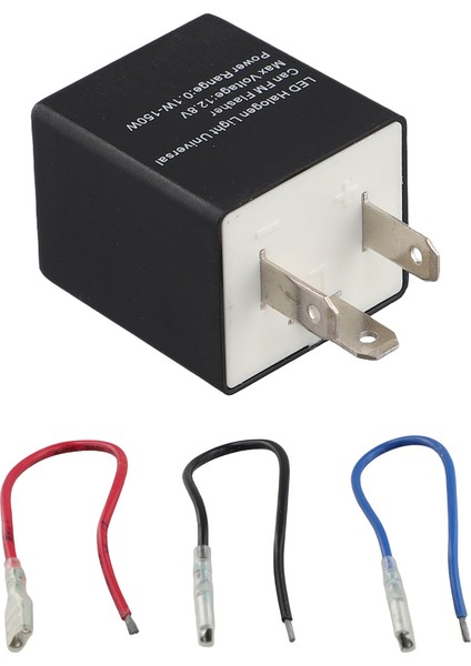 LED Flaşör Rölesi, 12V 3 Pimli Ayarlanabilir LED Flaşör Röle Turn Sinyal Işık Yanıp Söner Otomotiv Motosikleti (Yurt Dışından) modelleri