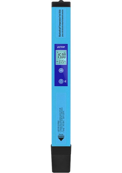 Dijital Su Kalitesi Analizörü, Ph Metre Dijital 2 1 Ph Temp Metre Arka Işığı Ph Su Test Cihazı Büyüyen Besinler Için (Yurt Dışından)