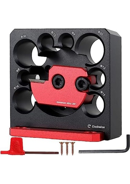 6pcs Dubel Maker Jig Kit, Metrik 8mm Ila 20MM Ayarlanabilir Dübel Üreticisi, Karbür Bıçağı Ile, Ahşap Çubuklar Için Ahşap Işleri (Yurt Dışından)