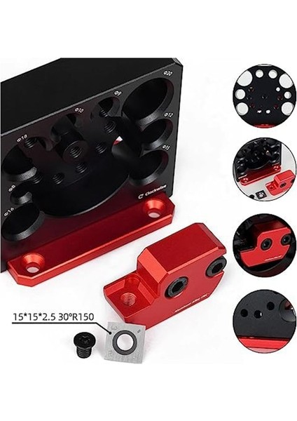 6pcs Dubel Maker Jig Kit, Metrik 8mm Ila 20MM Ayarlanabilir Dübel Üreticisi, Karbür Bıçağı Ile, Ahşap Çubuklar Için Ahşap Işleri (Yurt Dışından) fiyatları