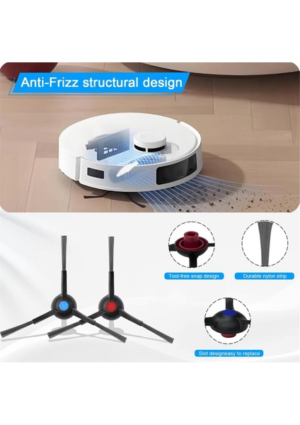 Ecovacs Deebot T30 Omnı, T30 Pro Omni, T30 Max Vakum Süpürge Ana Yan Fırça Hepa Filtre Yedek Parçaları (Yurt Dışından) indirimleri