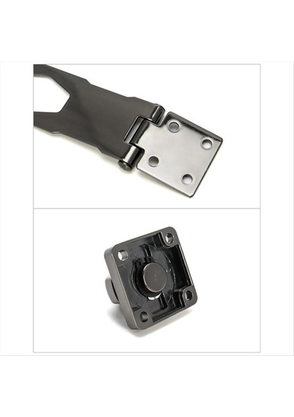 Anahtarlı Hasp Kilitleri, 4 Paket 4 Inç Twist Knob Dolap Kilidi Anahtar Kilitli Kilitleme Montaj Vidaları ile Kilit Kilidi (Yurt Dışından) modelleri