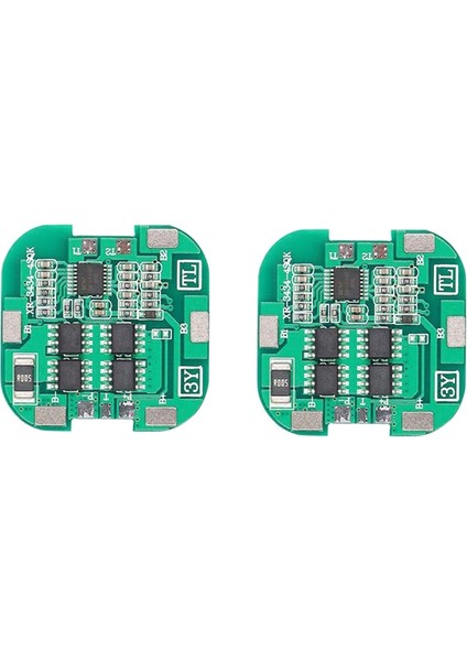 2pcs 4s Bms 8A 14.8V 18650 Li-Ion Lityum Pil Şarj Kurulu Süpürme Makinesi Güneş Lityum Pil Koruma Kurulu (Yurt Dışından)