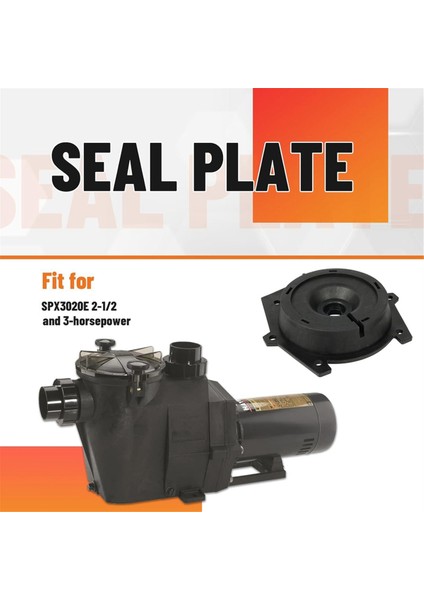 Hayward SPX3020E 2-1/2 ve Süper Iı Pompalar Için Kum Pompası Montaj Plakası Sızdırmazlık Plakası (Yurt Dışından) modelleri