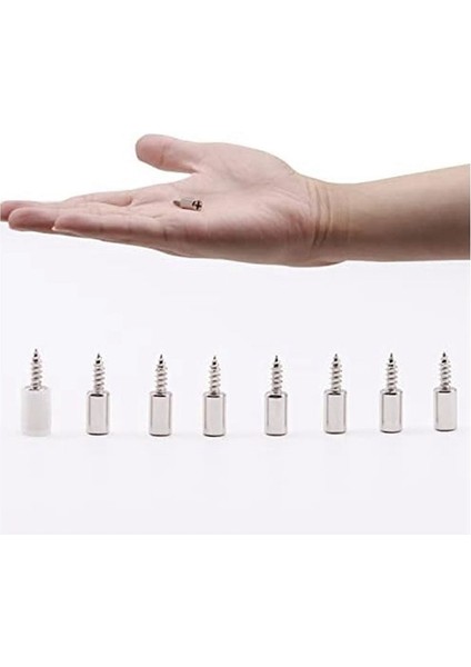 40 Adet Raf Braket Vidaları, Kaymaz Kılıflı Mandallar, Mobilya ve Kitaplık Rafı Için Sarılmayan Fıçı Tahtası Tutucu (Yurt Dışından) indirimleri