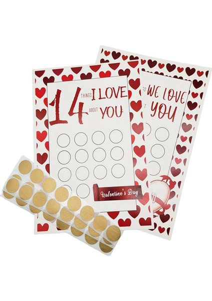 Senin Hakkında Sevdiğim 14 Şey, Advent Takvim Kazanma Takvimi Sevgililer Günü Geri Sayım El Sanatları, Kızı Için Özel Hediye (Yurt Dışından)