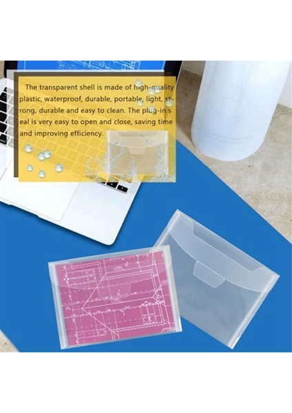 Şablon Depolama Çantaları, Zarf Çıkartmaları Organizatör Kartı Yapım Malzemeler Şablonlar Için Depolama Rafı Makbuzlar Kartları Fotoğraflar (Yurt Dışından) indirimleri