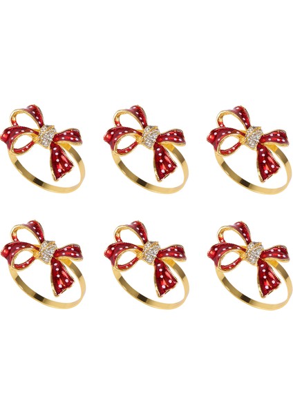 Peçete Yüzükleri Seti 6, Düğün Için Kelebek Düğüm Peçete Yüzüğü, Akşam Yemeği Partisi, Noel Için Serviette, Doğum Günü (Yurt Dışından) fiyatları