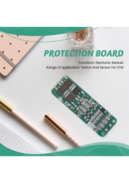 10PCS 3s 20A Bms 18650 Li-Ion Lityum Pil Şarj Cihazı Modülü Bms Koruma Koruma Pcb 11.1V 12V 12.6V Modül (Yurt Dışından) fırsatları