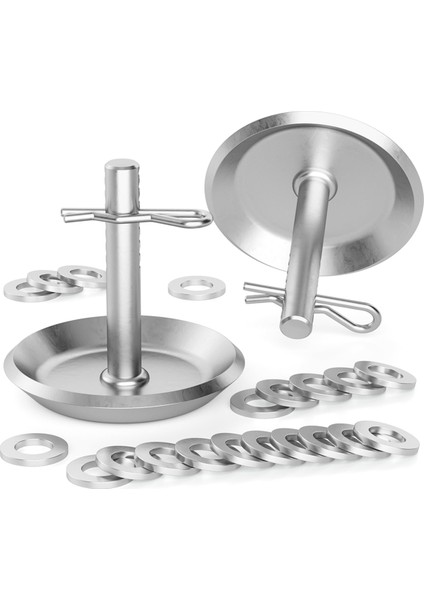 Polaris Için Kar Yutuşu Ayakkabıları, 2pcs Ağır Hizmet Tipi Karlı Kayma Ayakkabısı Atv ve Utv Pulluk, Ayarlanabilir Sertleştirilmiş Çelik Kar Püskü (Yurt Dışından)