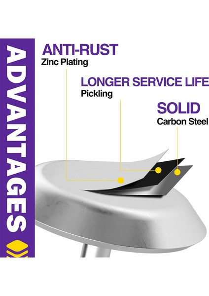 Polaris Için Kar Yutuşu Ayakkabıları, 2pcs Ağır Hizmet Tipi Karlı Kayma Ayakkabısı Atv ve Utv Pulluk, Ayarlanabilir Sertleştirilmiş Çelik Kar Püskü (Yurt Dışından) modelleri