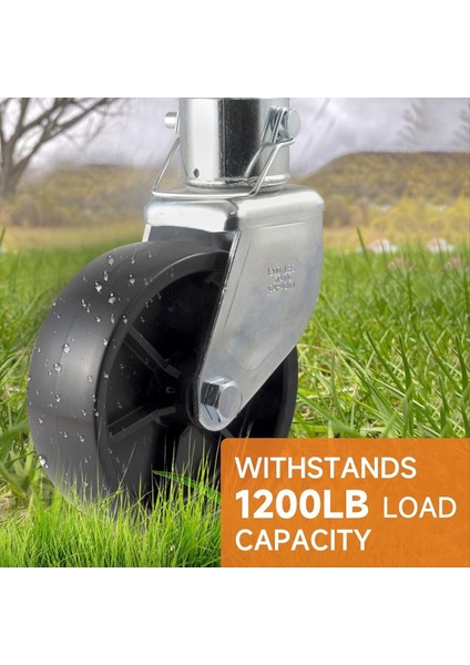 6inch Fragman Jack Wheel Yedek Römork Fragmanı Dil Jack Wheel Hitch Yardımcı Hizmet Fragmanı Jack Yedek Parçaları 1 Pcs (Yurt Dışından) fırsatları