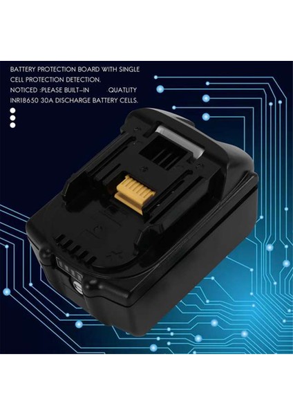Makita 18V Pil BL1840 BL1850 BL1830 Için Tek Hücre Koruma Algılama Koruma Kartı Yuvalama (Yurt Dışından) indirimleri
