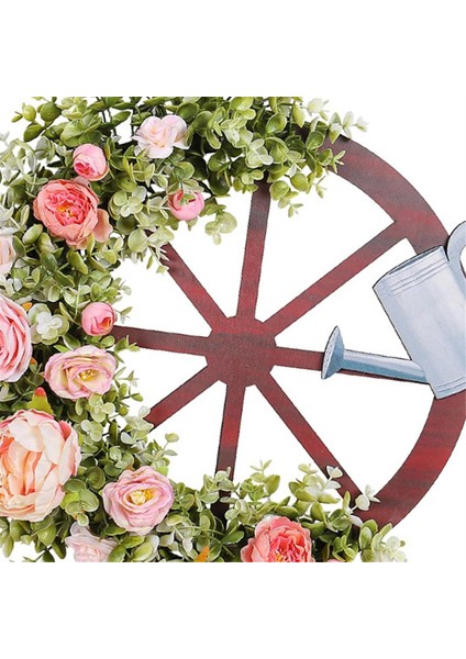 Yaratıcılar Su Isıtıcı Çark Çelenk Bahar Simülasyon Çelenk Açık Pastoral Sahne Düzeni Sahne Sahne (Yurt Dışından) fırsatları