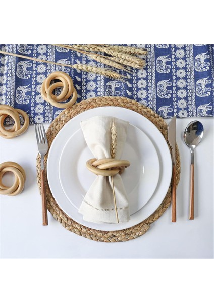 Ahşap Peçete Yüzüğü Köylü Ahşap Peçete Yüzüğü El Yapımı Peçete Tokası Braketi (Yurt Dışından) modelleri