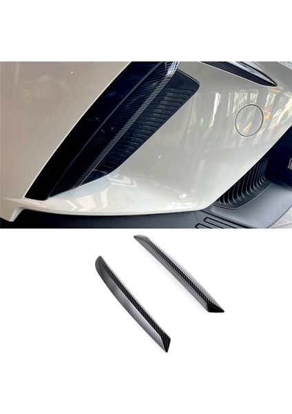 Mg 4 Mg4 Ev Mulan 2023 2024 Araç Ön Sis Işık Lamba Kapak Döşeme Sticker Aksesuarları, Abs Karbon Fiber (Yurt Dışından) modelleri