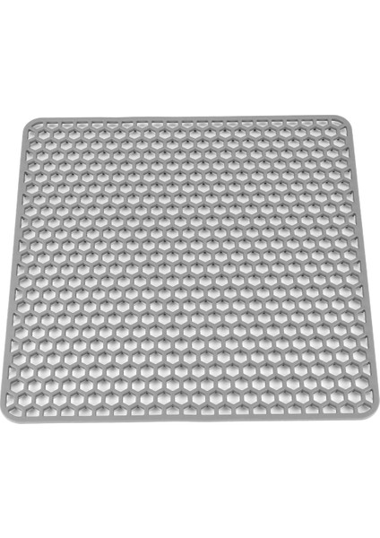 Silikon Lavabo Koruyucu Paspaslar, Bulaşık Kurutucu Mat Sayaç Koruyucusu, Mutfak Alanları ve Yemekleri (Gri) (Yurt Dışından) fırsatları