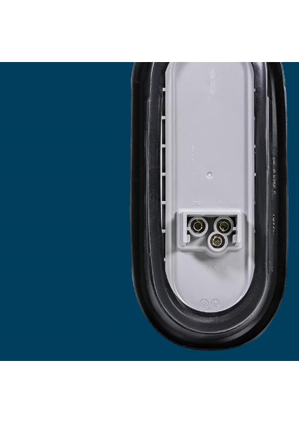 Araba Oval 10LED Ampul Fren Işıkları PLUG12V Dönüş Sinyal Işıkları ile Çoğu Araba Kamyon Trailer Kırmızı (Yurt Dışından) modelleri