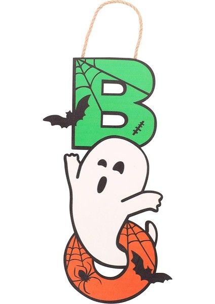 Hayalet Tag Boo Soul Spider Bat Home Cadılar Bayramı Tag Dekorasyon (Yurt Dışından)